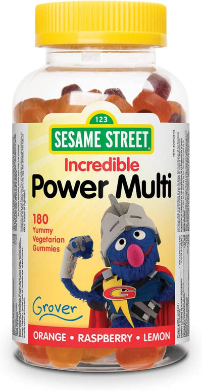 WEBBER SESAME ST MULTI VITAMIN [180 ea]
