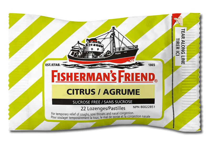 FISHERMANS FRIEND CITRUS LOZE [22 ea]