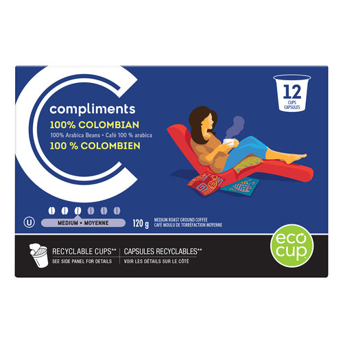 COMP KCUP 100% COLUMBIAN [120 g]
