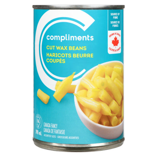 COMPLMNT CUT WAX BEANS [398 ml]