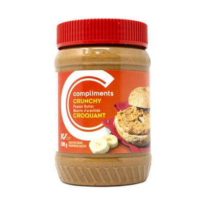 COMP PEANUT BUTTER CRNCH 500g