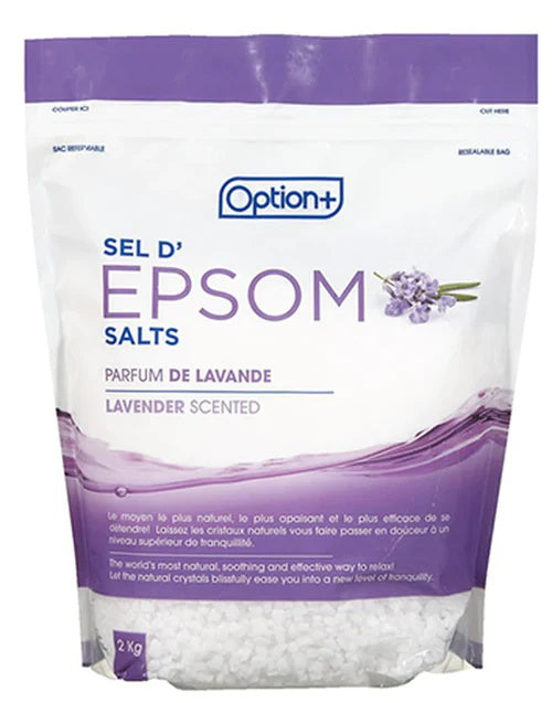 OPTION+ EPSOM SALT LAVENDER [2 kg]
