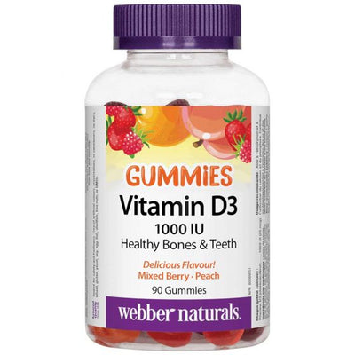 WEBBER VITAMIN D GUMMIES 90s [90 ea]