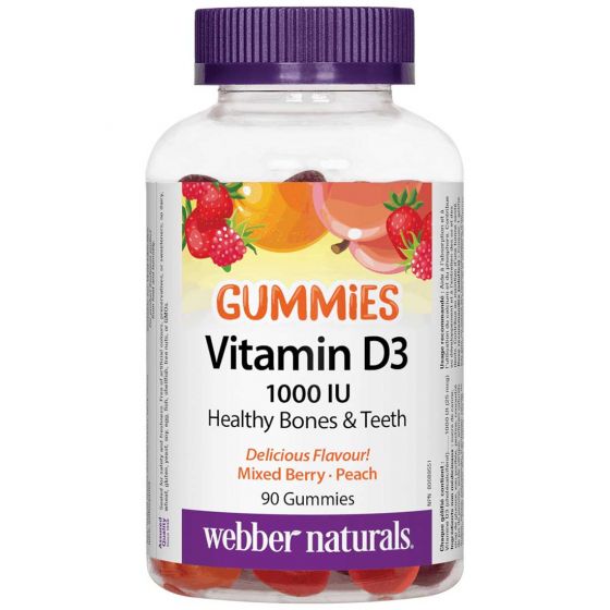 WEBBER VITAMIN D GUMMIES 90s [90 ea]