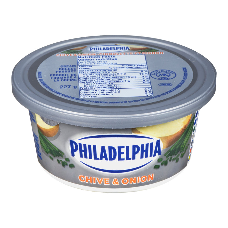 PHILLY CRM CHS CHIVE ONION SFT [227 g]