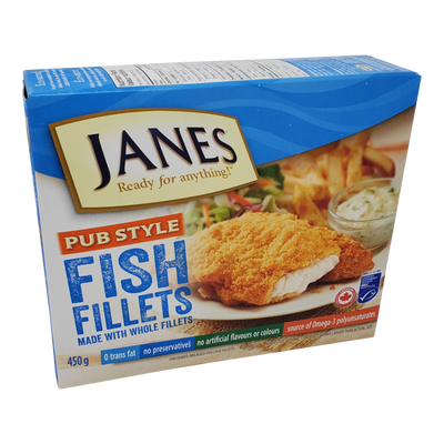 JANES BREADED FISH FILLETS [450 g]