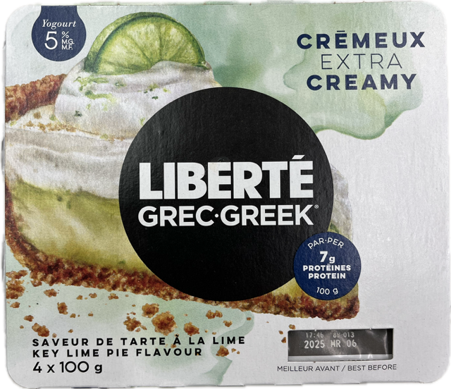 LIBRT KEY LIME GRK YRGT 4x100g [4 ea]