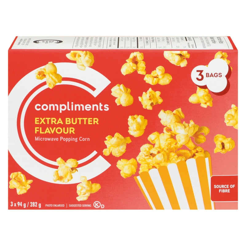 COMP POPPING CORN EX BUTTER [282 g]