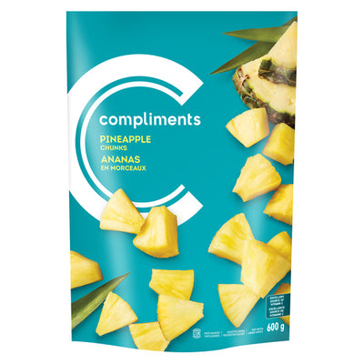 COMP FRZ PINEAPPLE CHUNKS [600 g]