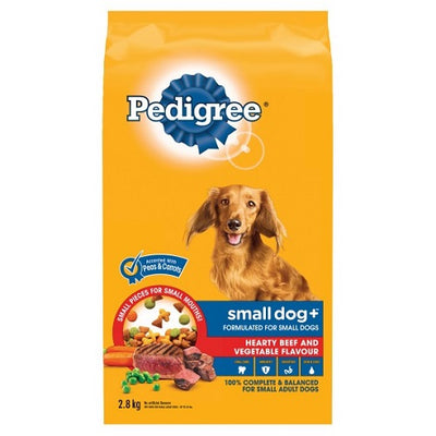 PEDIGREE BEEF SM DOG FOOD