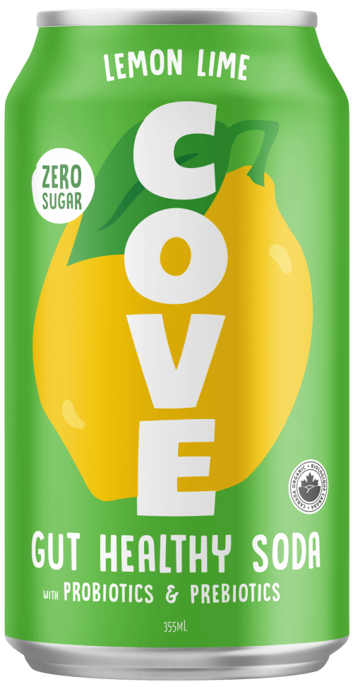 COVE SODA HLTHY GUT LEM LIME [355 ml]