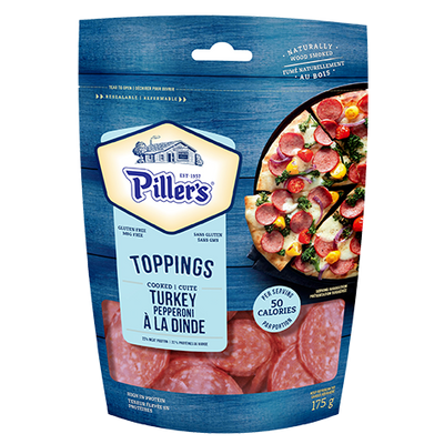 PILLERS SLICED TURKEY PEPPERON [175 g]