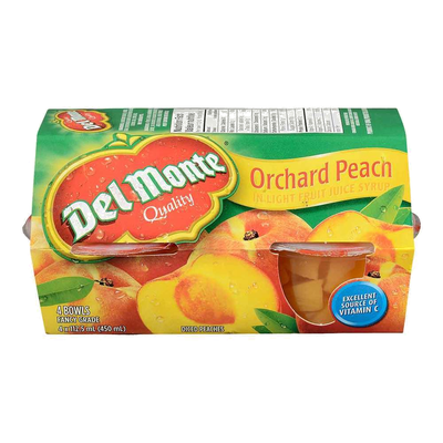DM FRUIT CUP ORCH PEACH [4 PACK]