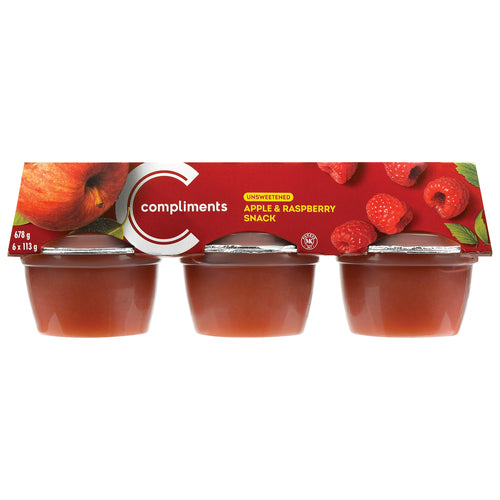 COMP APPLE SNACK RASP 6PK [6 ea]