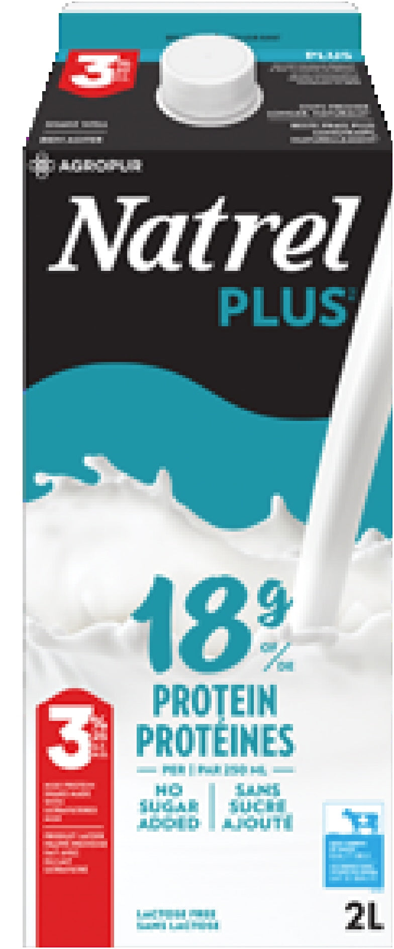 NATREL PLUS 3.25% MF PROTEIN [2 ltr]