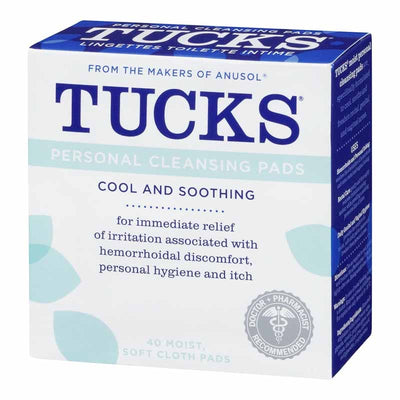 TUCKS CLEANSING PADS 40S [40 ea]