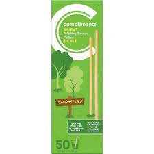 COMP STRAWS WHEAT COMPTB 50s [50 ea]