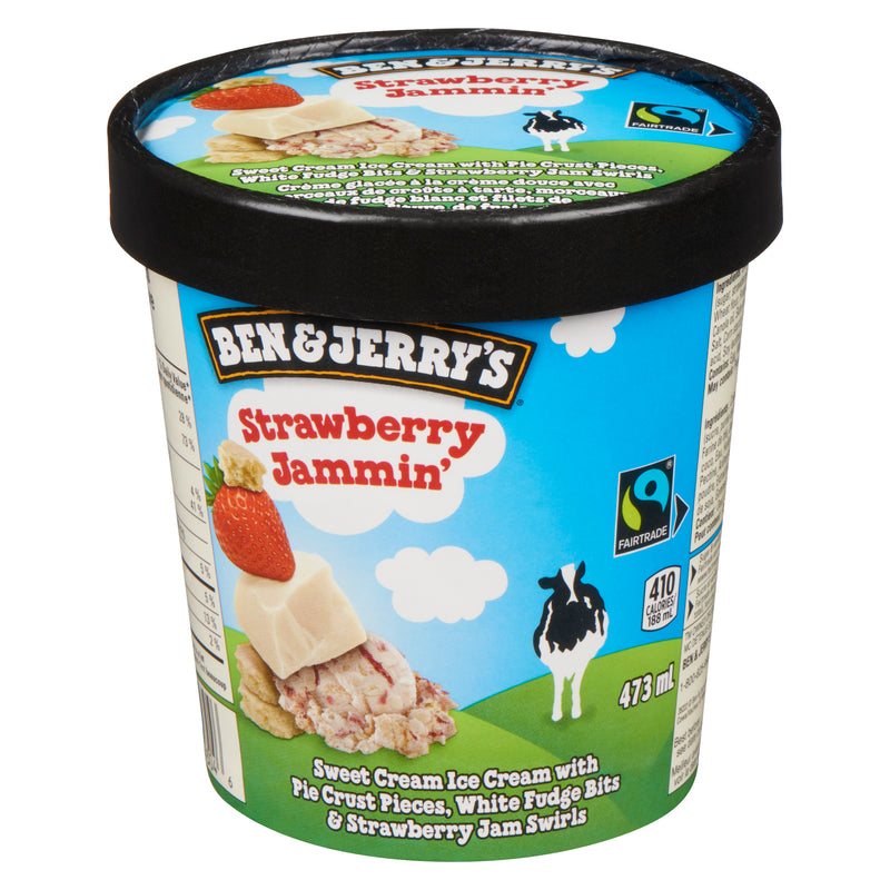BEN/JERRY I/CR STRAWBERRY JAMM [473 ml]