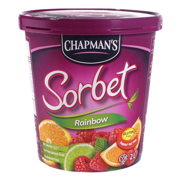 CHAPMANS 2L RAINBOW SHERBET