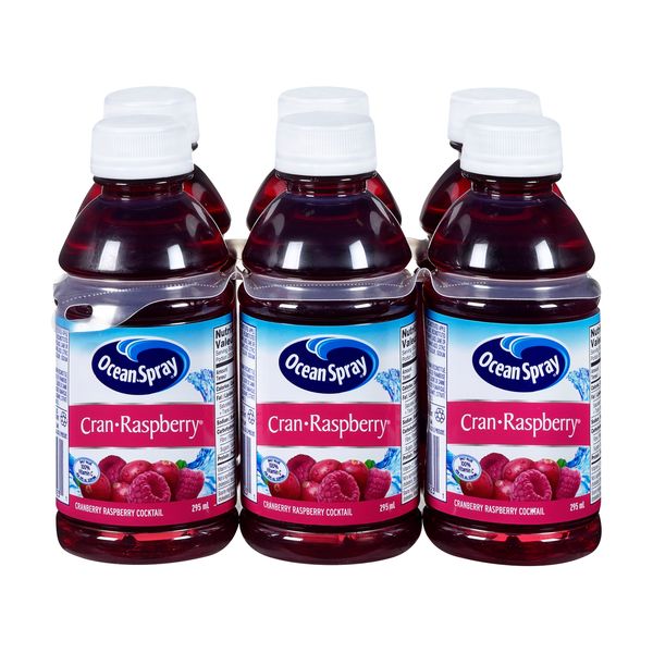 OCEANSPRAY CRAN/RASP 6PK [1 ea]