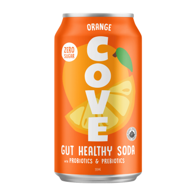 COVE SODA HLTHY GUT ORANGE [355 ml]