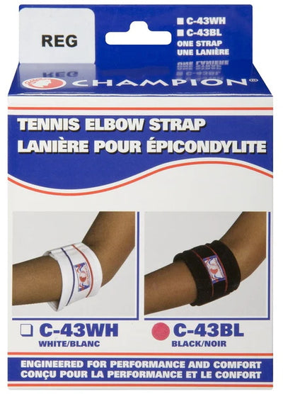 ELBOW BRACE W PAD BLK RREG [1 ea]