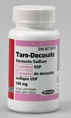 DOCUSATE SODIUM CAPS 100MG [100 ea]