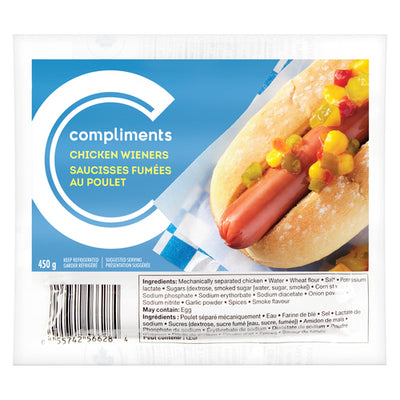 COMP CHICKEN WIENERS [454 g]