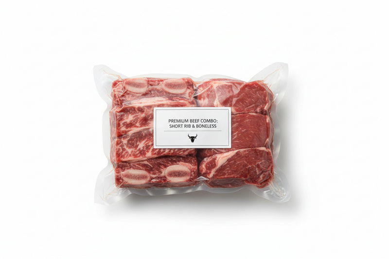 SHORT RIB & BNLS BEEF COMBO