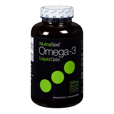 NUTRA SEA OMEGA 3 LIQUID GELS [150 pcs]