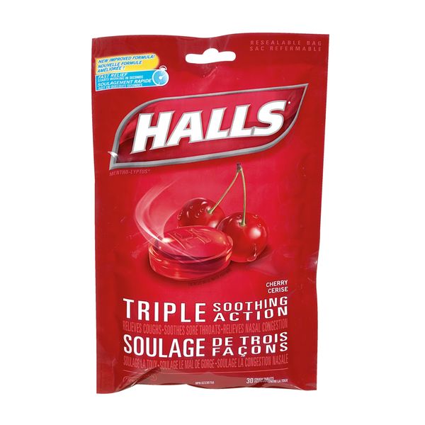 HALLS CHERRY 30pc [30 PK]
