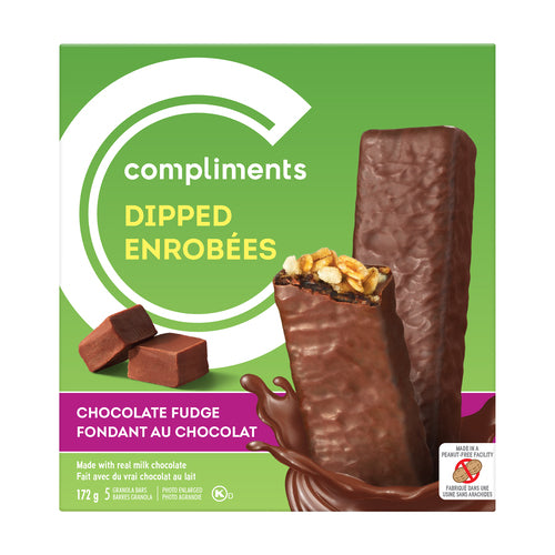 COMP CHOC FUDGE DIP GRANOLA BA [172 g]