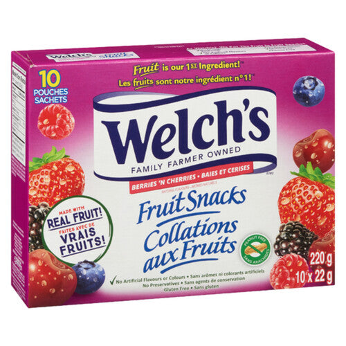 WELCHS FRUIT SNK MIX BERRY 10p [220 g]