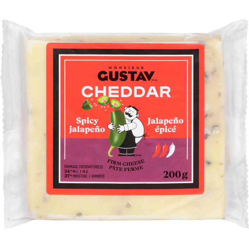 MR GUSTAV JALAPENO CHEDDAR [200 g]
