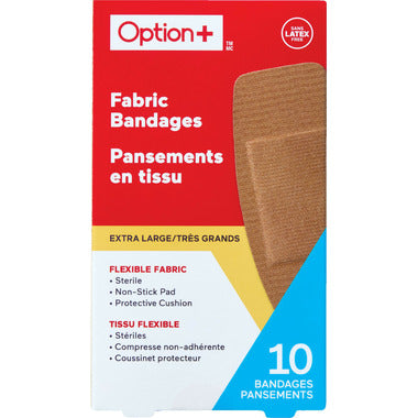 OPTN+ FAB BANDAG XL 4"x2" 10s [10 ea]
