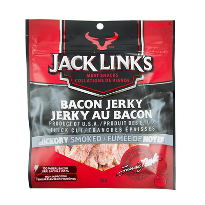JACK LNK BACON JERKY RED BAG [65 g]