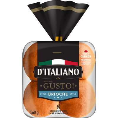 DITAL GUSTO BRIOCHE HMBRGR BUN [520 g]