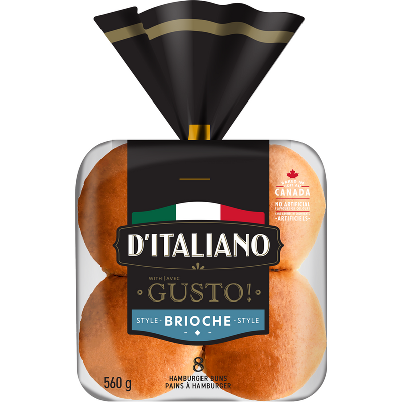 DITAL GUSTO BRIOCHE HMBRGR BUN [520 g]