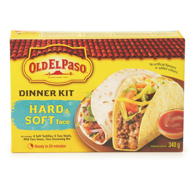 OLD ELPASO HARD/SOFT DINNER KI [340 g]
