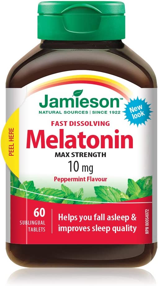 JAMIESON MELATONIN MAX 10mg [60 ea]