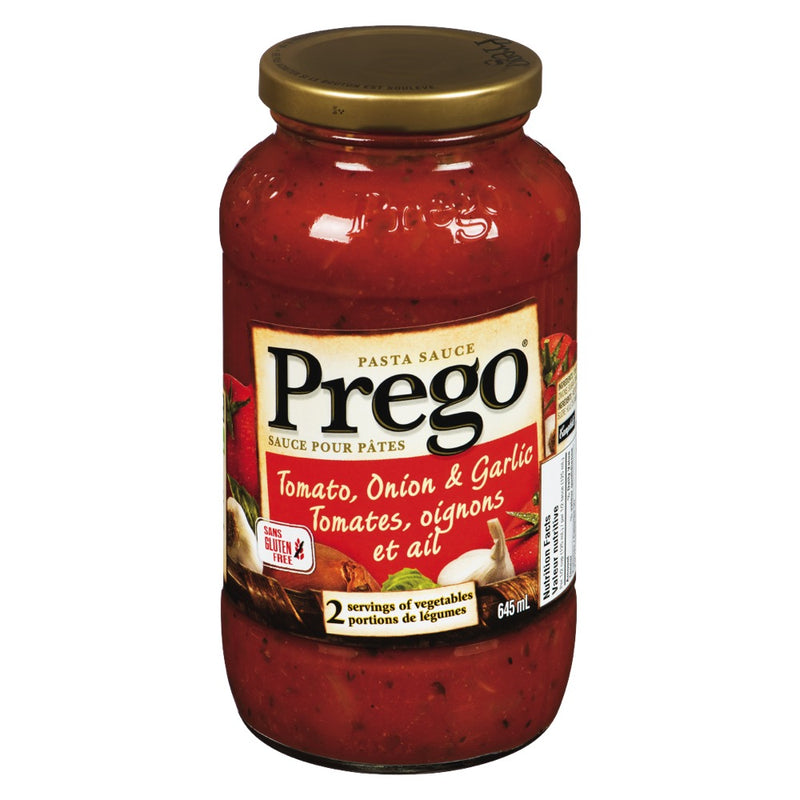 PREGO SAUCE TOM ONION GARLIC [675 ml]