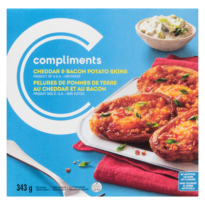 COMP CHS & BACN POTATO SKINS [360 g]