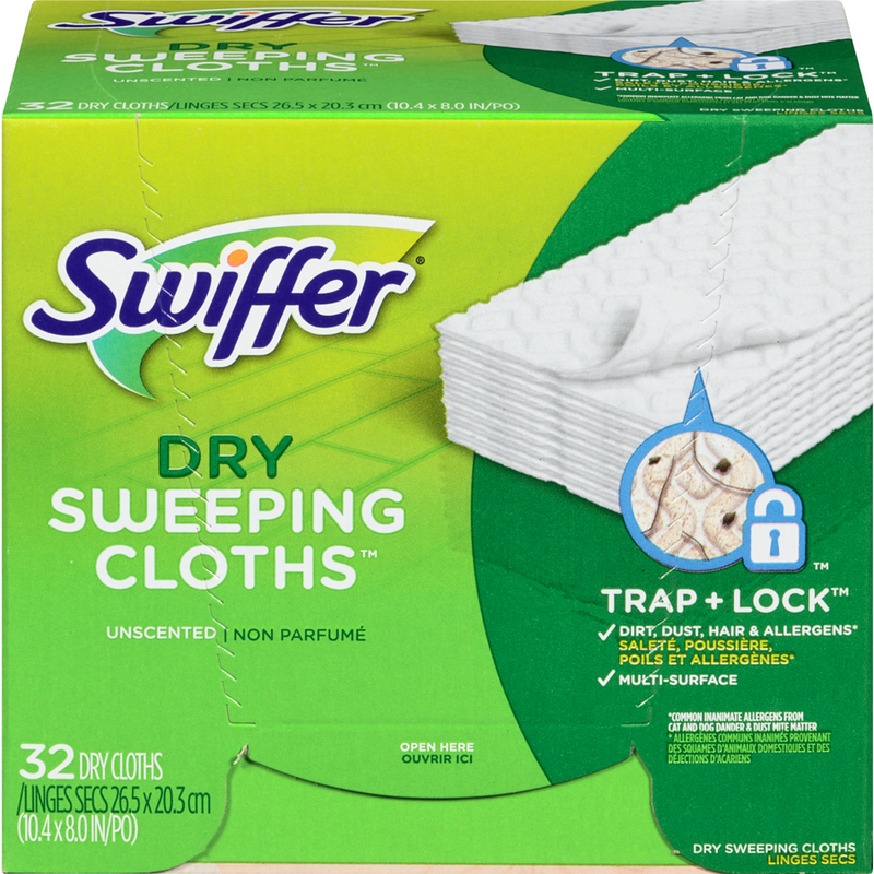 SWIFFER DRY CLOTH UNSCENTED [32 ea]
