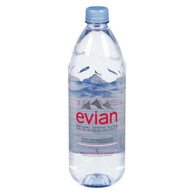 EVIAN NATURAL SPRING WATER 1L