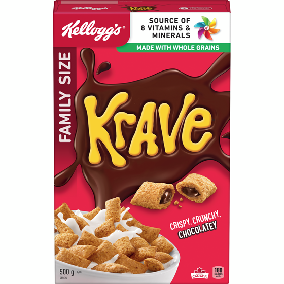 KLGS KRAVE CEREAL FAM SZ 500g