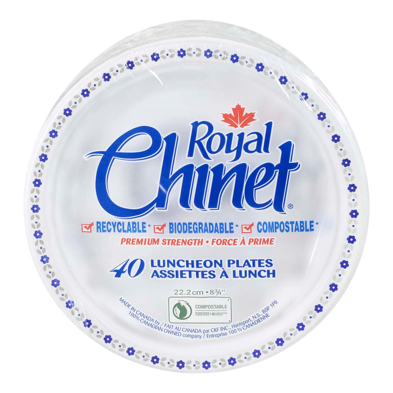 ROYAL CHINET PLATE 40X8 3/4 [40 ea]