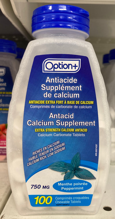OPTION+ ANTIACID XTRS MINT 100 [100 ea]