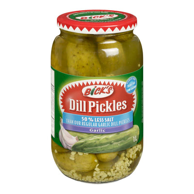 BICKS 50% LS SLT GRLC DILL PCK [1 l]