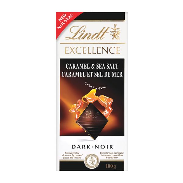 LINDT EXCEL CARAMEL & SEA SALT [100 g]