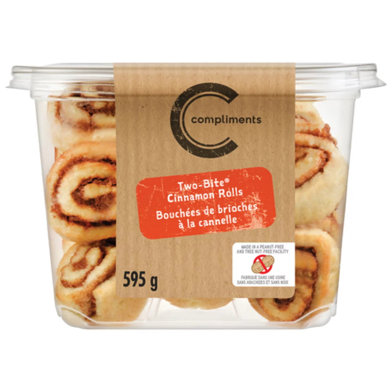 COMP TWO-BITE CINNAMON ROLLS [595 g]